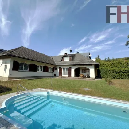 Solider Bungalow, perfekte Lage, guter Grundriss, großer Garten, schöner Pool! - Bild 2