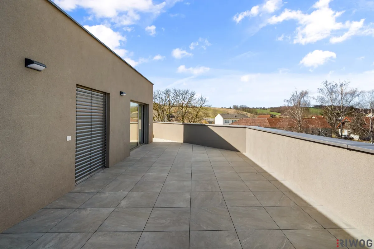 Dachgeschoss *** 4-Zimmer mit über 140m² Terrasse / Loggia *** Leben im Weinviertel *** Nähe Wolkersdorf und Gerasdorf - Bild 1