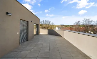 Dachgeschoss *** 4-Zimmer mit über 140m² Terrasse / Loggia *** Leben im Weinviertel *** Nähe Wolkersdorf und Gerasdorf
