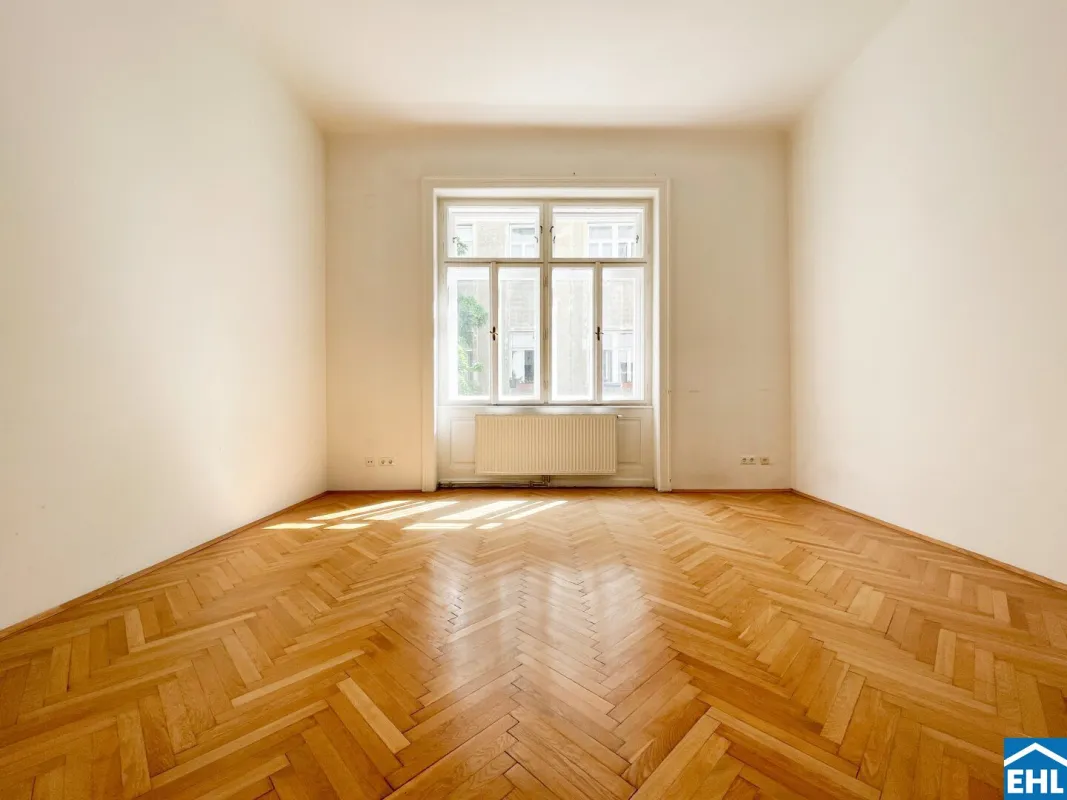 2 Zimmer-Altbauwohnung: Hofruhelage Nähe Ungargasse - Bild 1