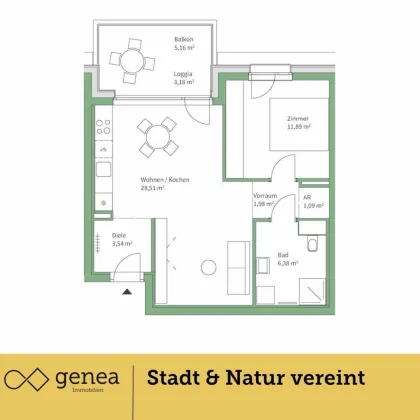 Provisionsfrei | Exklusive Wohneinheiten in Jakomini Verde | Parkähnliche Umgebung - Bild 3