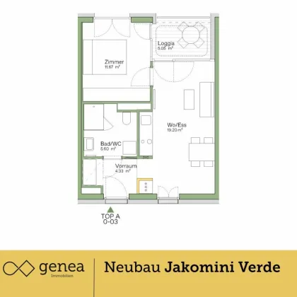 Ihr neues Zuhause in Graz | Provisionsfrei | Ruhige Grünlage im Jakomini Verde - Bild 2