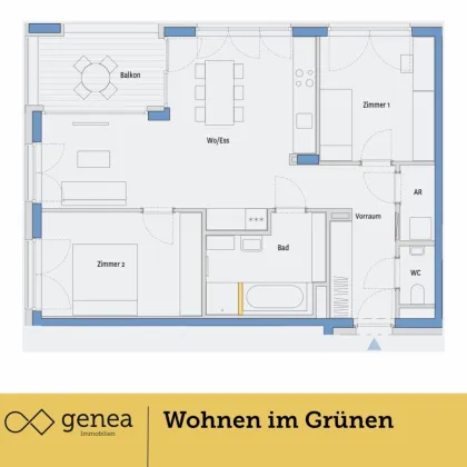 Provisionsfrei | Moderne Wohnungen in Jakomini Verde | Urbanes Leben trifft Erholung - Bild 2