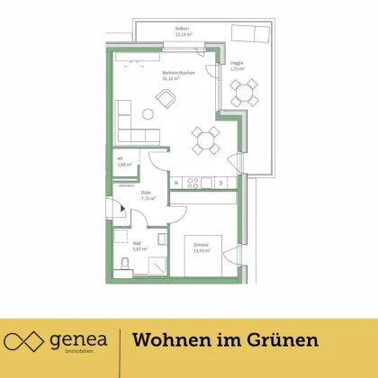 Ruhiges Wohnen im Jakomini Verde Haus K | Provisionsfrei | Ihr neues Zuhause wartet - Bild 2