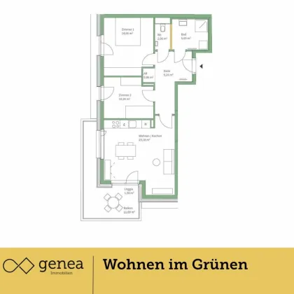 Provisionsfrei | Moderne Wohnungen in Jakomini Verde | Urbanes Leben trifft Erholung - Bild 2