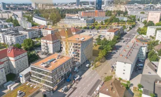 Einzigartige Neubau Geschäfts-/ Praxisflächen im Neubau "Med Cube Linz Mitte" zu vermieten!