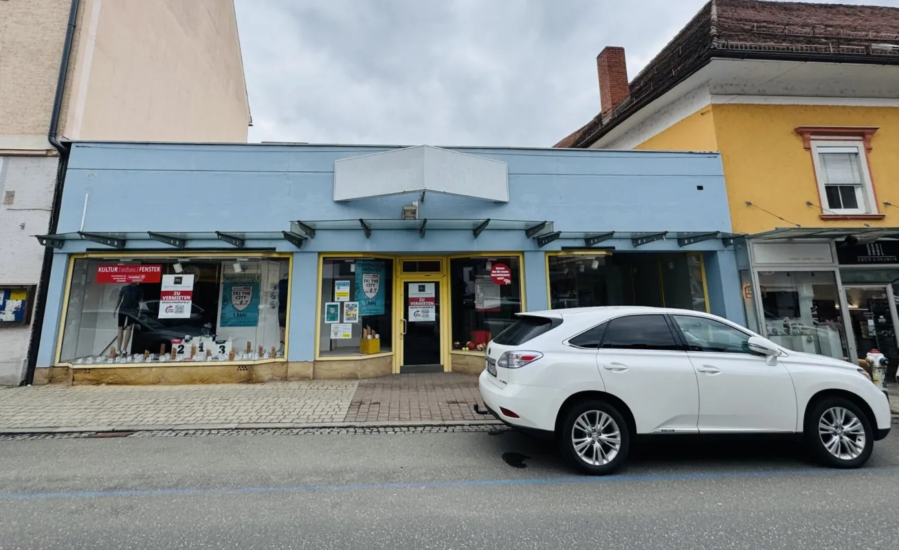 Attraktives Geschäftslokal mit Lagerfläche im Zentrum von Knittelfeld - Bild 1