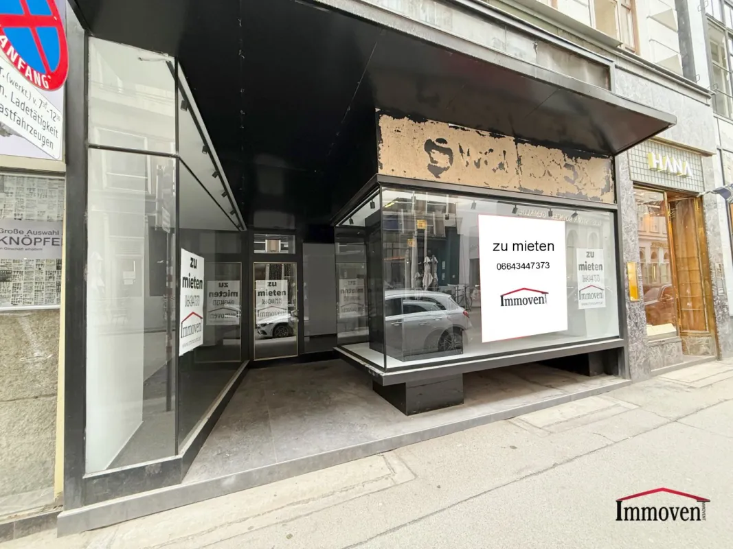 Einmalige Citylage - Geschäftslokal in der Spiegelgasse! - Bild 1