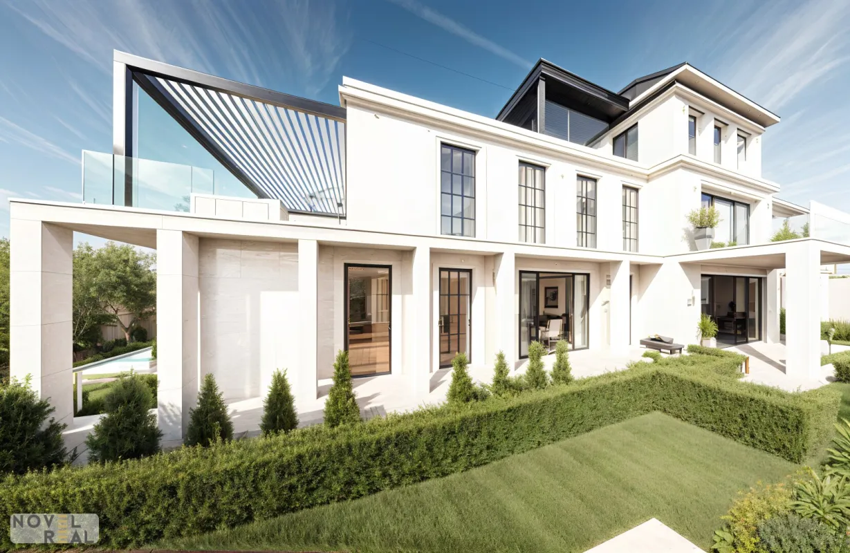 "Sky Duplex" – Himmelwärts wohnen, stilvoll leben! Villa "Elida 9"- Wohnen und Leben in Donau-Nobellage! - Bild 1