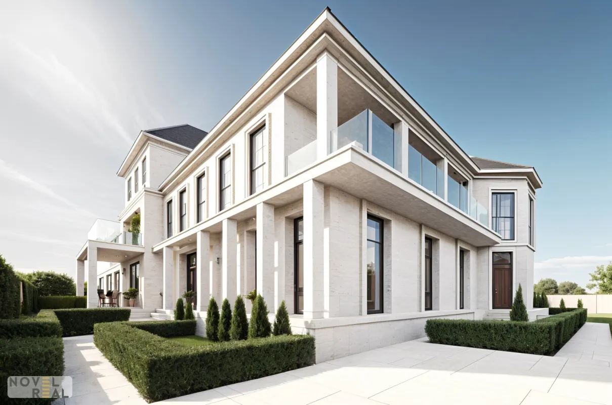 "Penthouse" – Luxus, Weitblick und absolute Privatsphäre! Villa "Elida 9"- Residieren in Donau-Nobellage mit Weitblick! - Bild 1