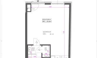 EHK 100 | 3 Zi mit südseitigem Eigengarten & Terrasse
