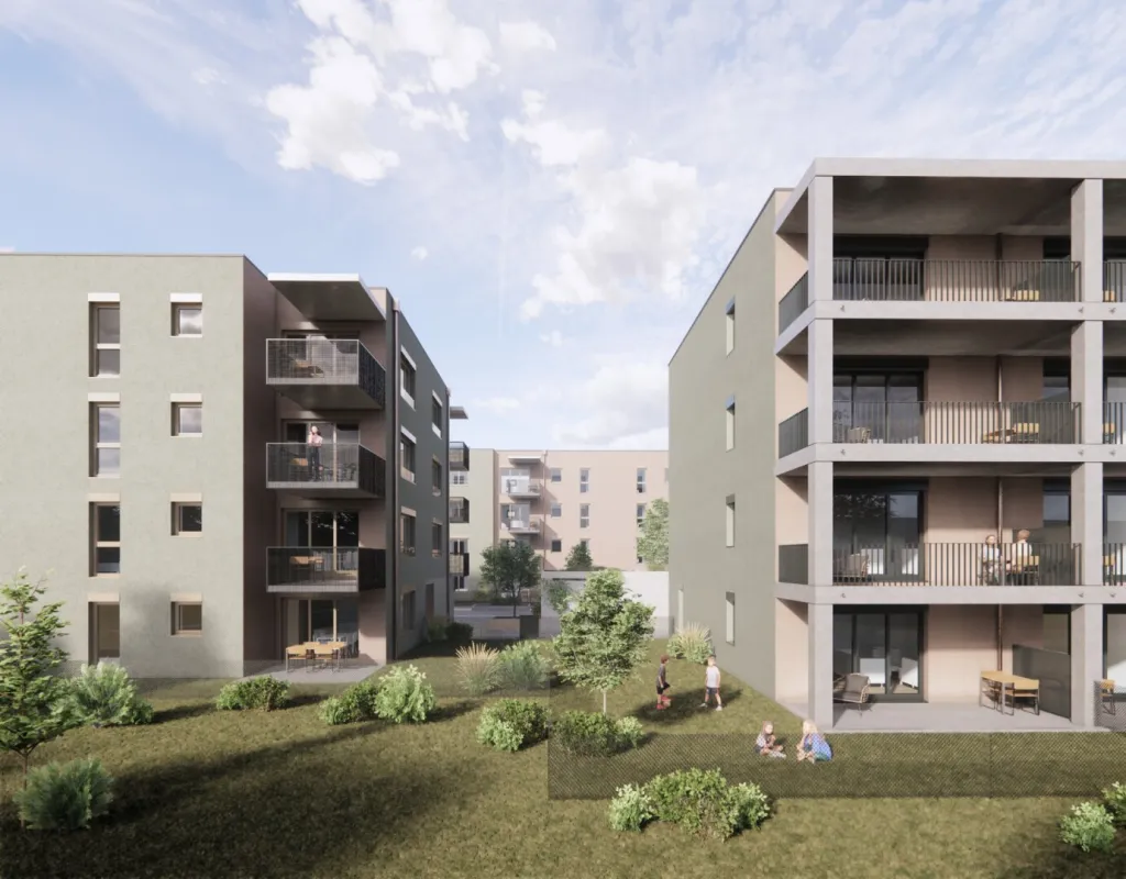 ERSTBEZUG "ein viertel grün" in Wiener Neustadt - 31 geförderte Eigentumswohnungen - Bild 1