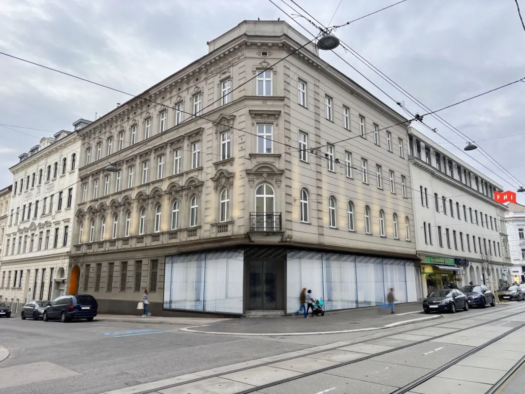 Repräsentative Geschäftsfläche als Erstbezug in Hochfrequenzlage direkt bei der U3-Hütteldorferstraße - Bild 1