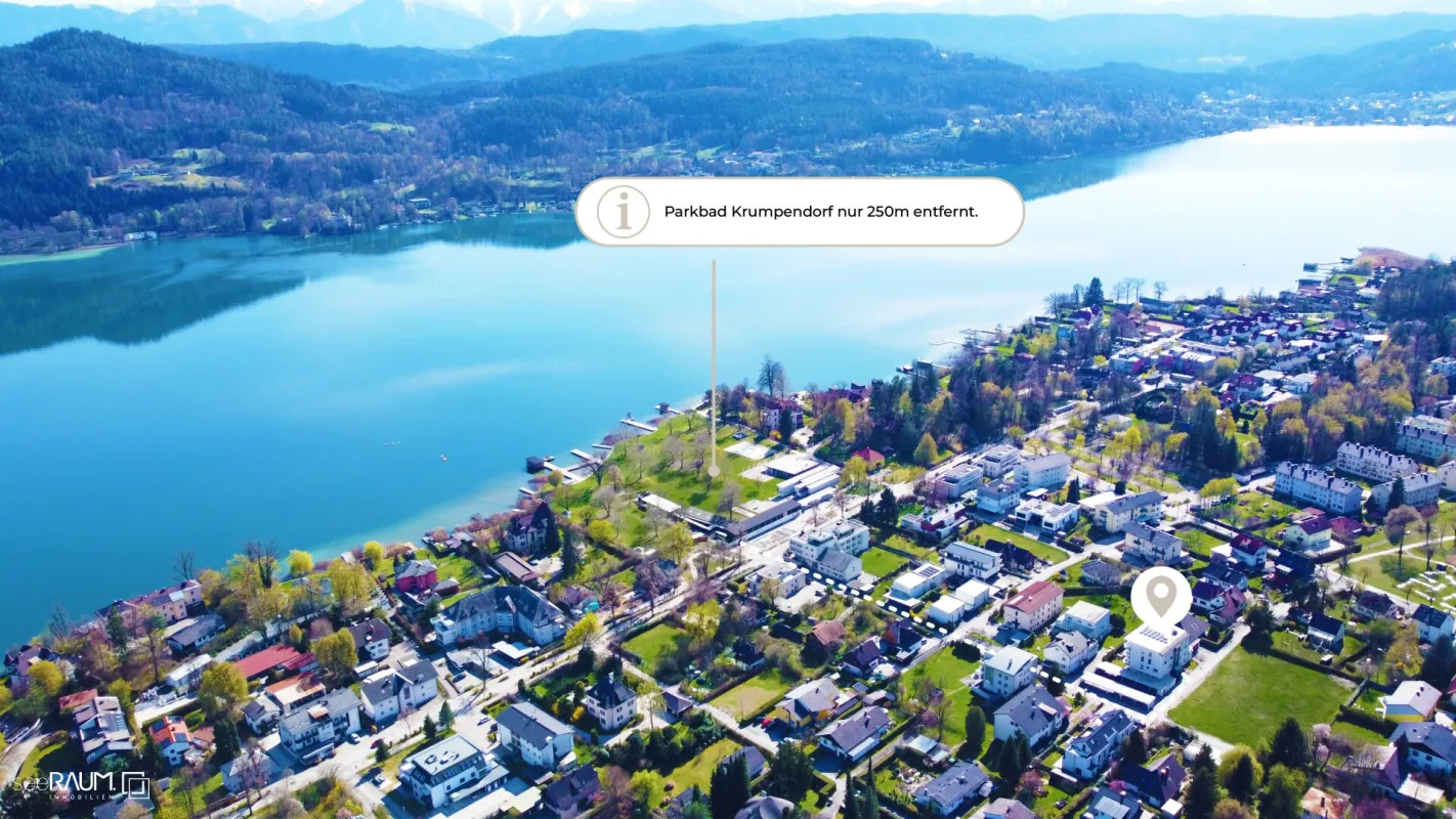 Wohnen in unmittelbarer Seenähe: Penthouse in Krumpendorf am Wörthersee - Bild 1