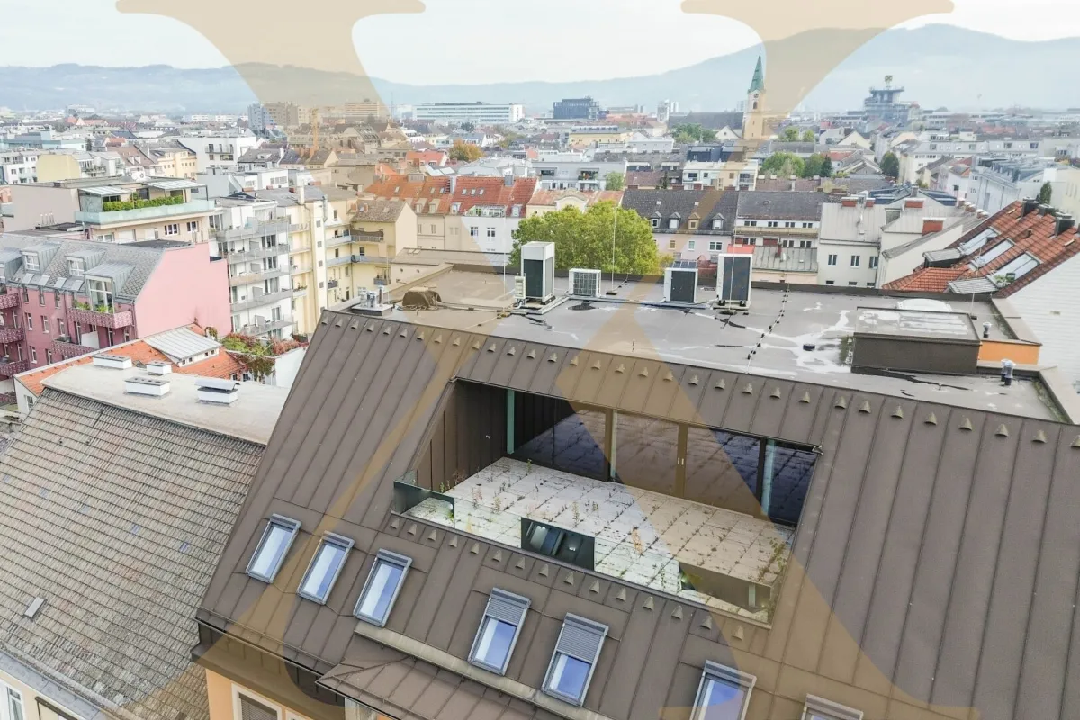 Traum-Büro mit Dachterrasse & Balkon auf der Landstraße zu vermieten! - Bild 1