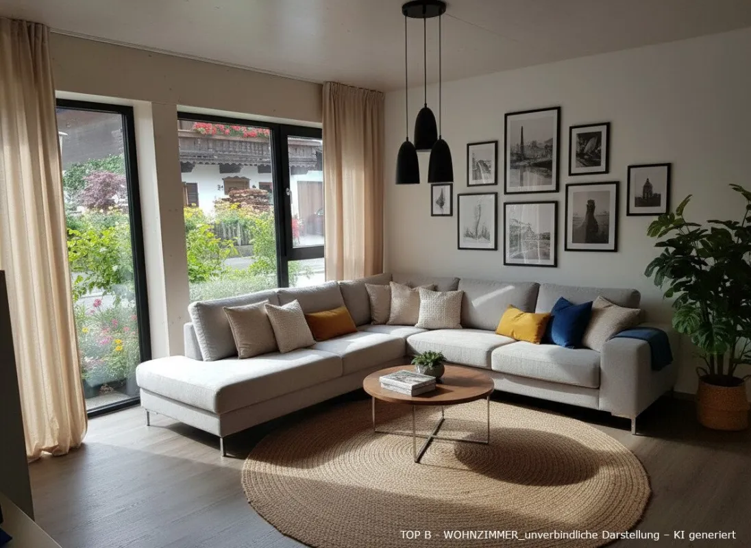 TOP B - 3-Zimmer-Wohnung - EG - Bild 1