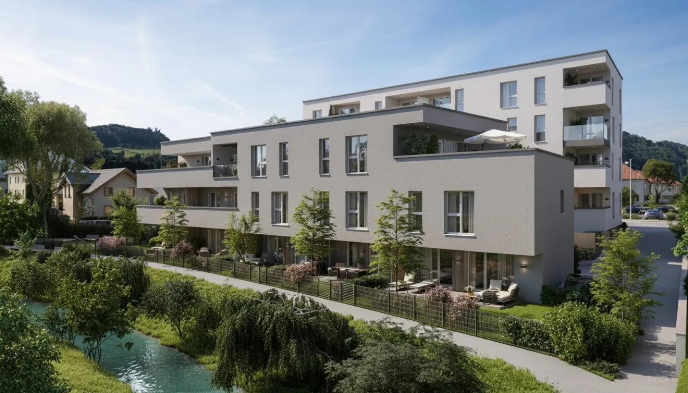 PROVISIONSFREI - NEUBAU 4 Zimmer TOWNHOUSE in Salzburg Stadt Alt - Liefering mit Garten, Terrasse u. Tiefgarage, VOLLE WOHNBAUFÖRDERUNG! - Bild 1