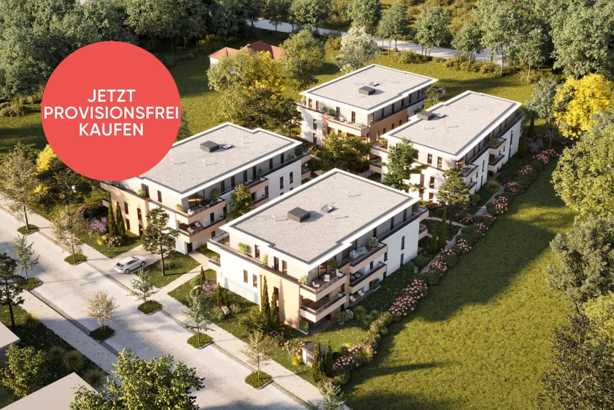PROVISIONSFREI! Stilvolle 2-Zimmer-Wohnung mit Terrasse & Garten – Bella Vita genießen - Bild 1