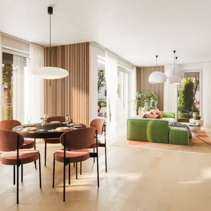 PROVISIONSFREI! Stilvolle 2-Zimmer-Wohnung mit Terrasse & Garten – Bella Vita genießen - Bild 3