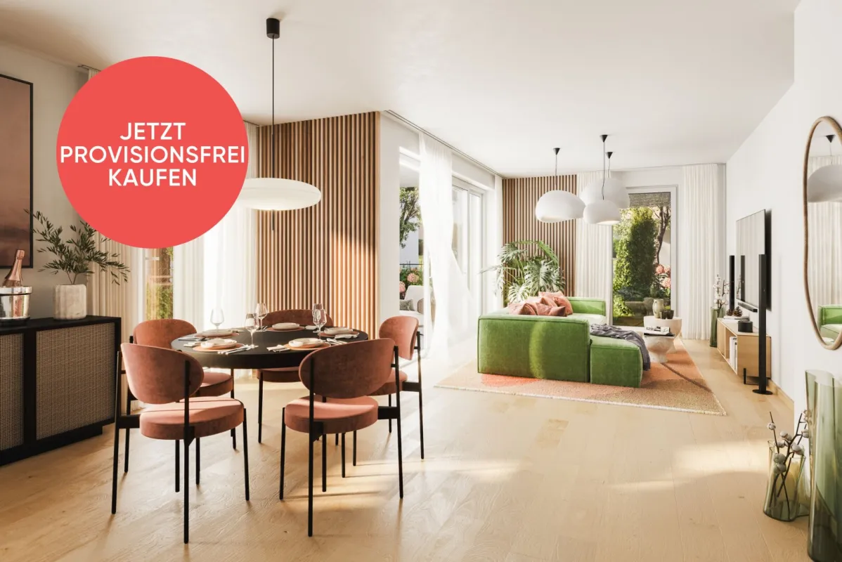 PROVISIONSFREI! Wohnparadies mit 3 Zimmern und Garten | Ankommen & Aufblühen - Bild 1