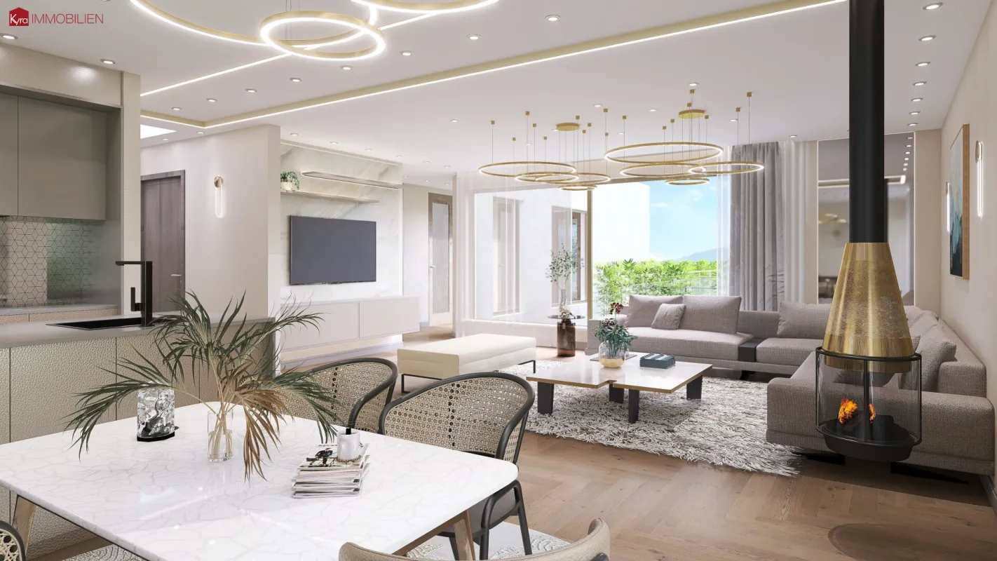 Penthouse mit Panorama – Raum für Stil & Individualität - 5 Zimmer, 99 m² Terrasse, 3 PKW Stellplätze - Bild 1