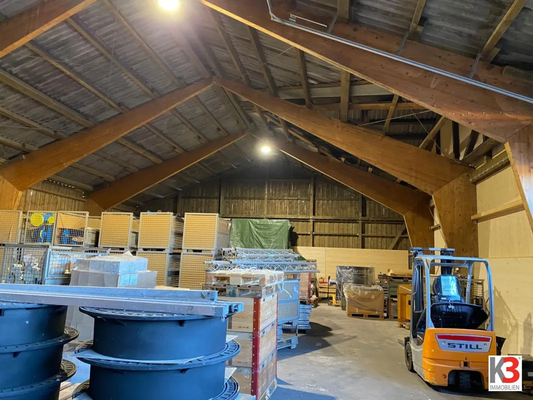 K3 - Mehrere Lager- bzw Industriehallen mit ca 200 m2 - 600 m2 in Freilassing und Umgebung zu vermieten !!! - Bild 1