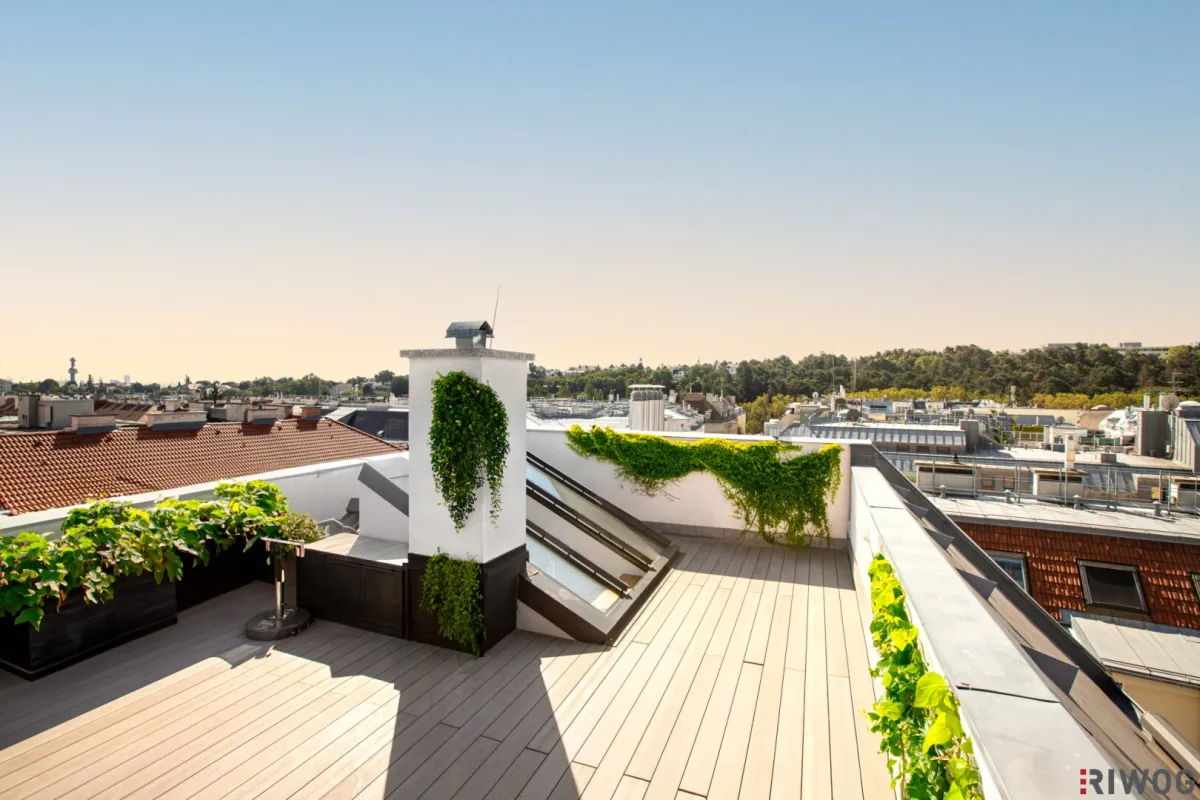 DG-Maisonette mit 45m2 Dachterrasse *** Ruhelage *** Nähe Obkirchermarkt, Sievering und Grinzing - Bild 1
