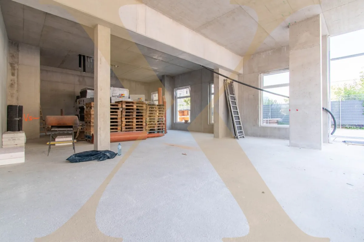 Einzigartige Neubau Geschäfts-/Gastrofläche im Neubauprojekt "Med Cube Linz Mitte" zu vermieten! - Bild 1