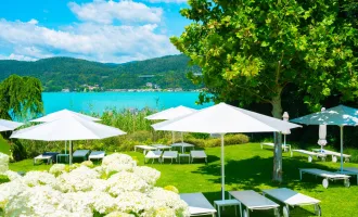 SEEWOHNUNG in der beliebten ROSENHOF Wörthersee Anlage mit atemberaubendem Ausblick