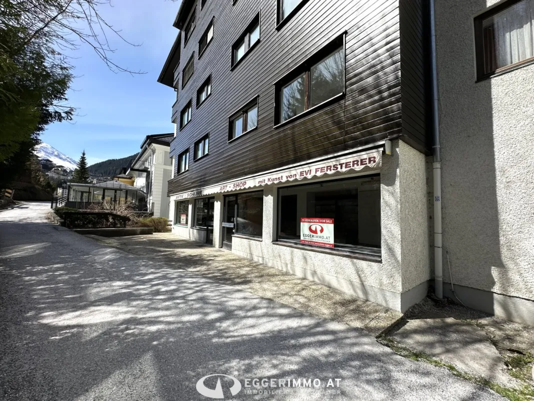 5640 Bad Gastein:  attraktives Geschäftslokal in Bad Gastein direkt an der Kaiser Wilhelm Promenade – Ihr Einstieg ins Einzelhandelsgeschäft! - Bild 1