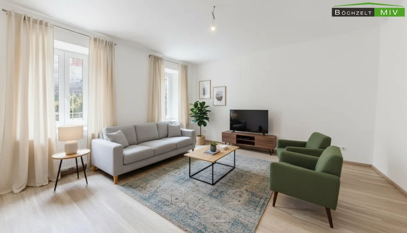 NEUSANIERTE Mietwohnung mit ca. 68,81 m² ++ in unmittelbarer Nähe zum Hauptplatz ++ - Bild 1