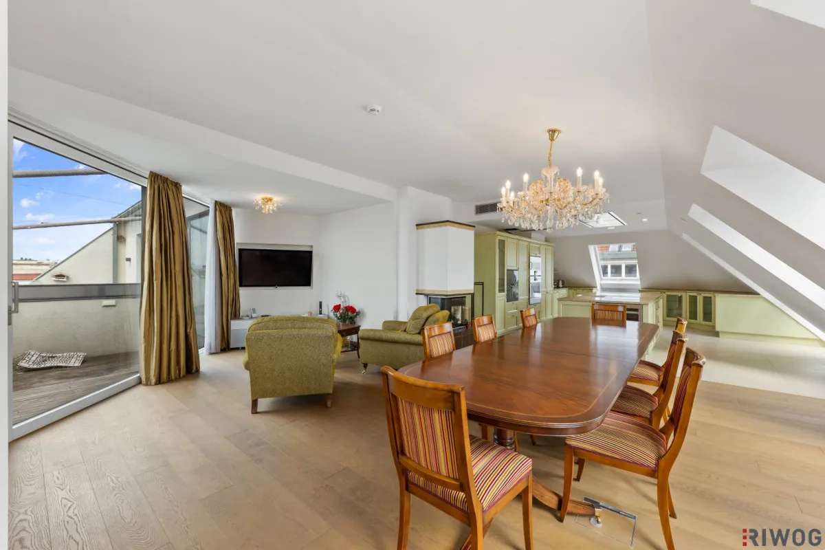 LUXUS ÜBER WIEN *** DG-Maisonette beim Getreidemarkt mit rund 30m² Freifläche *** Luxusausstattung *** zwischen Mariahilfer Straße und Wienzeile - Bild 1