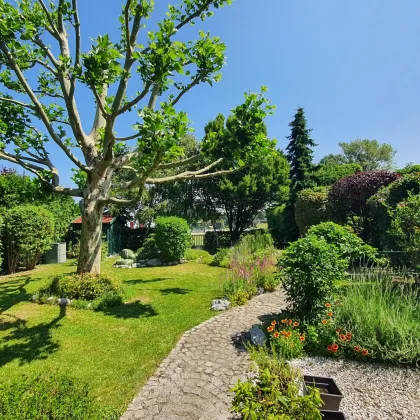 Seehaus auf Pachtgrund am privaten Neudörfler Badesee - Bild 3