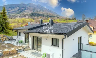 SMARTHAUS/CHALET in Schottwien: Erstbezug mit Garten, drei Terrassen und Blick auf den wunderbaren Hirschenkogel