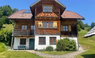 Wohnhaus mit herrlichem Grimmingblick, voll unterkellert, Garage
