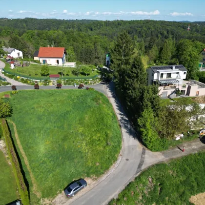 Einzigartiger Panoramablick - Exklusives Grundstück in Raaba + GLASFASERANSCHLUSS - Bild 3