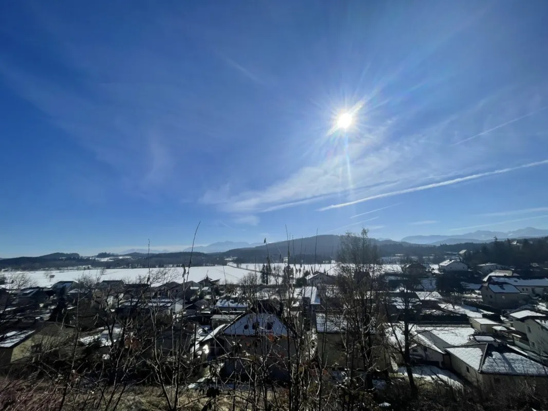 Tultschnig / Klagenfurt - großzügiges Baugrundstück in Grünruhelage mit Panoramablick - Bild 1