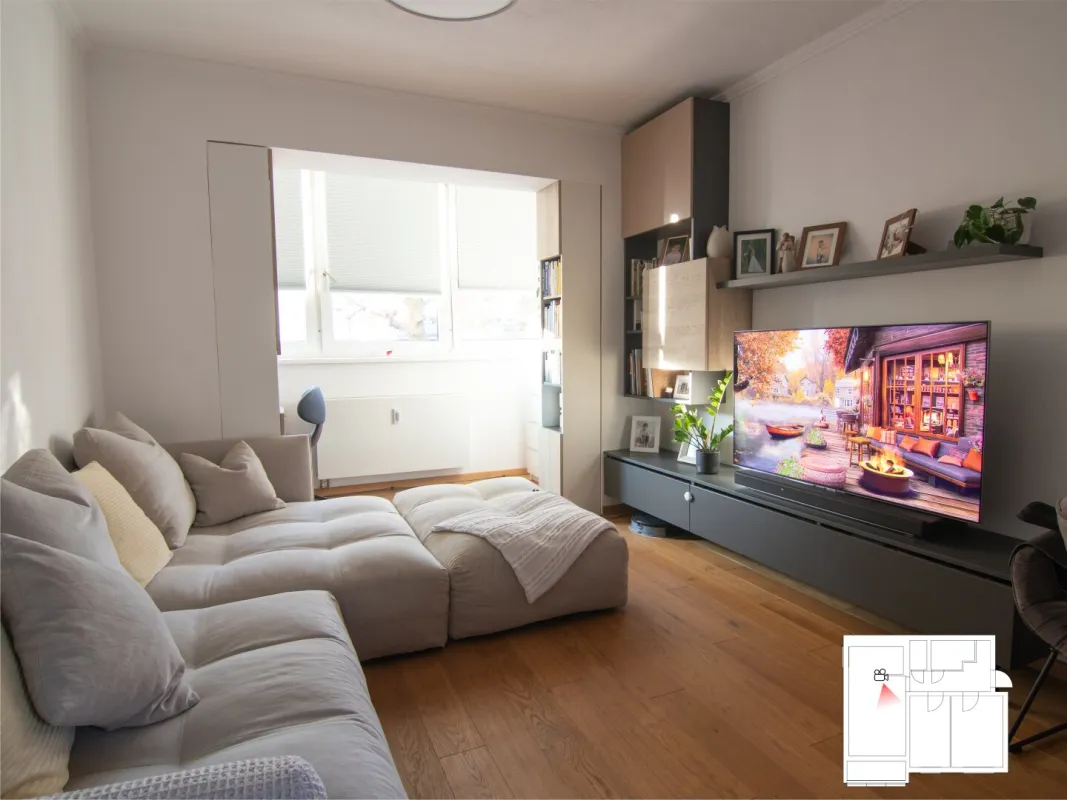 MODERNE 3-ZIMMER-WOHNUNG IN TOLLER LAGE - Bild 1