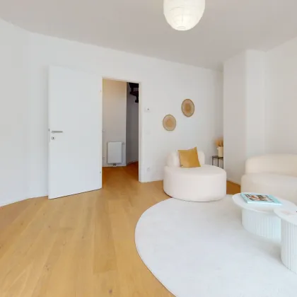 Neubau DG-Terrassenwohnung in Ruhelage | PKW-Stellplatz | 3 Min. zum Kutschkermarkt und zur U6 | 2 Min. zum Aumannplatz - Bild 2