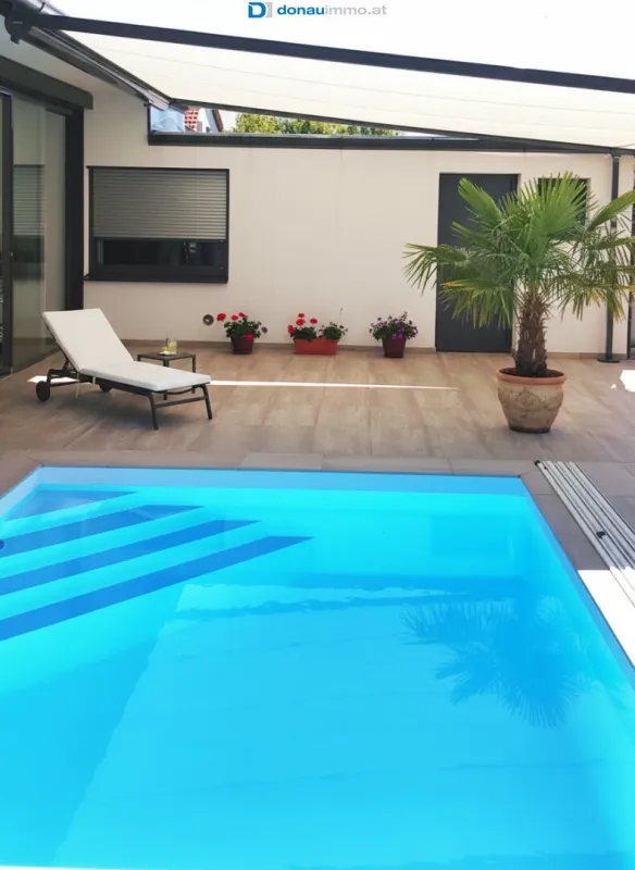 Neuwertiger Massivbungalow mit Pool, Gästehaus, Keller, Wintergarten in Guntramsdorf - Preis auf Anfrage - Bild 1
