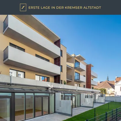 Perfekt für Anleger! Altstadt, Neubau, Erstbezug: 2 Zimmer, 55 m² Wfl., Terrasse, Garten, H12/T4 - Bild 3