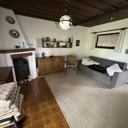 UFERPARZELLE - kleines massives Ferienhäuschen mit privaten Uferbereich auf Pachtgrund - Bild 3