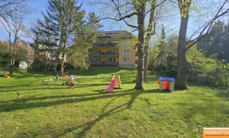 GARTENSEITIGE BALKONWOHNUNG MIT GARAGENPLATZ NÄHE FUCHS VILLA
