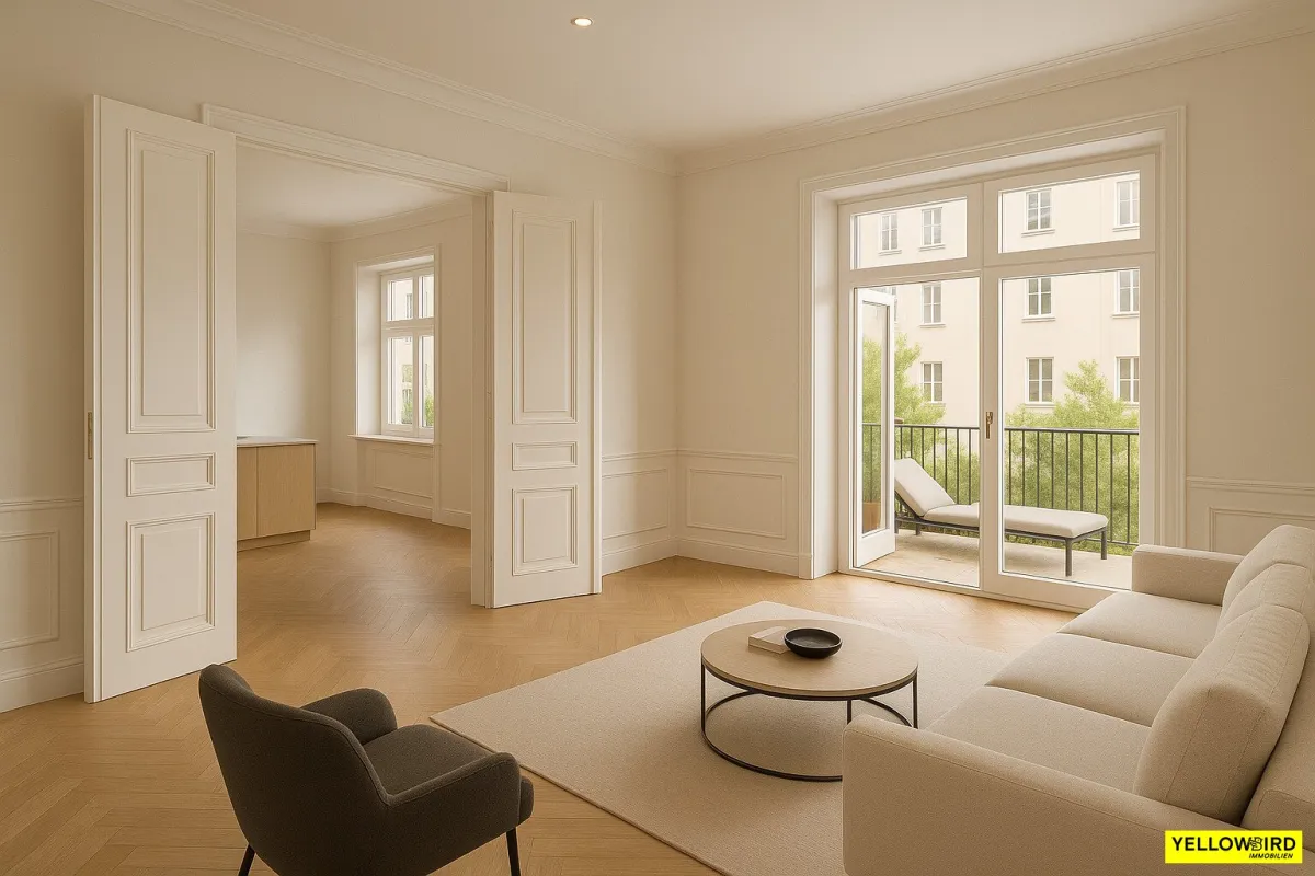 Erstbezug I BALKON I Innehof seitig I Fußbodenheizung I Lift I Begegnungszone Neubaugasse - Bild 1