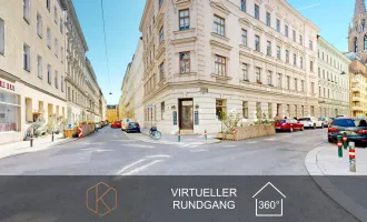Charmante Altbau-Wohnung nahe Donaukanal | 2 Zimmer - 63m² | saniert