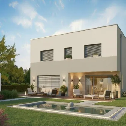 Wohnidylle in Wilhering - Reith, exklusives Einfamilienhaus mit großer Garage - moderne Architektur - Bild 2