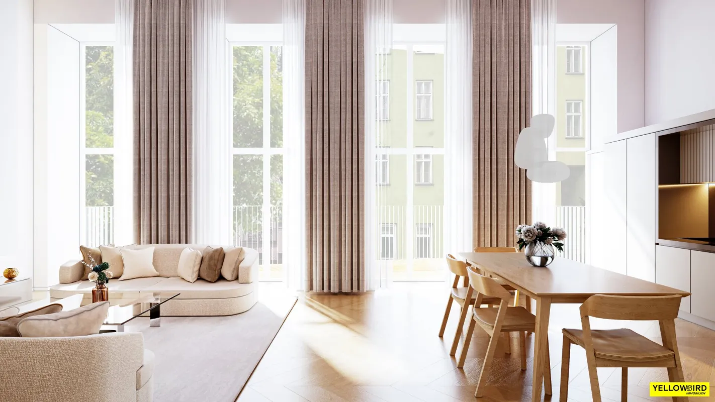 Erstbezug I Balkon I Innehof seitig I Fußbodenheizung I Lift I Begegnungszone Neubaugasse - Bild 1
