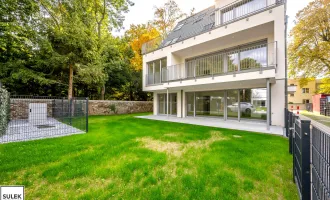 Exklusive Gartenwohnung: 3 Zimmer Erstbezug im Projekt Villa Mauerbach2 – bezugsfertig!
