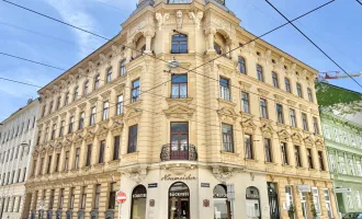 ROHDIAMANT nahe Türkenschanzpark - BJ 1898 - Stilaltbau - 1.Stock - ca.129m² WFL - 3-4 Zimmer - Balkon - Kamin