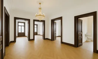 ROHDIAMANT nahe Türkenschanzpark - BJ 1898 - Stilaltbau - 1.Stock - ca.129m² WFL - 3-4 Zimmer - Balkon - Kamin